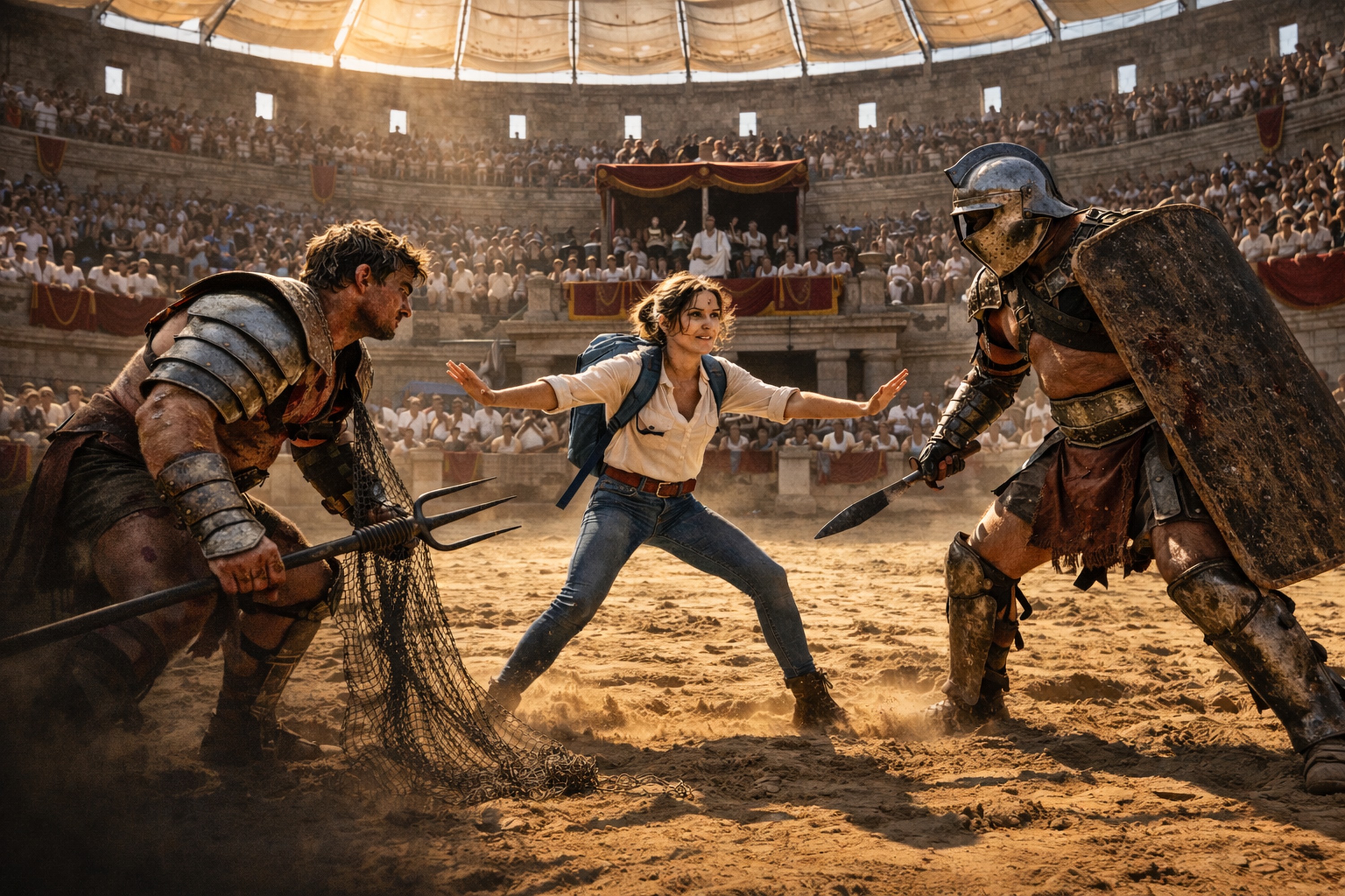 Amphitheatrum Flavium – später bekannt als Colosseum