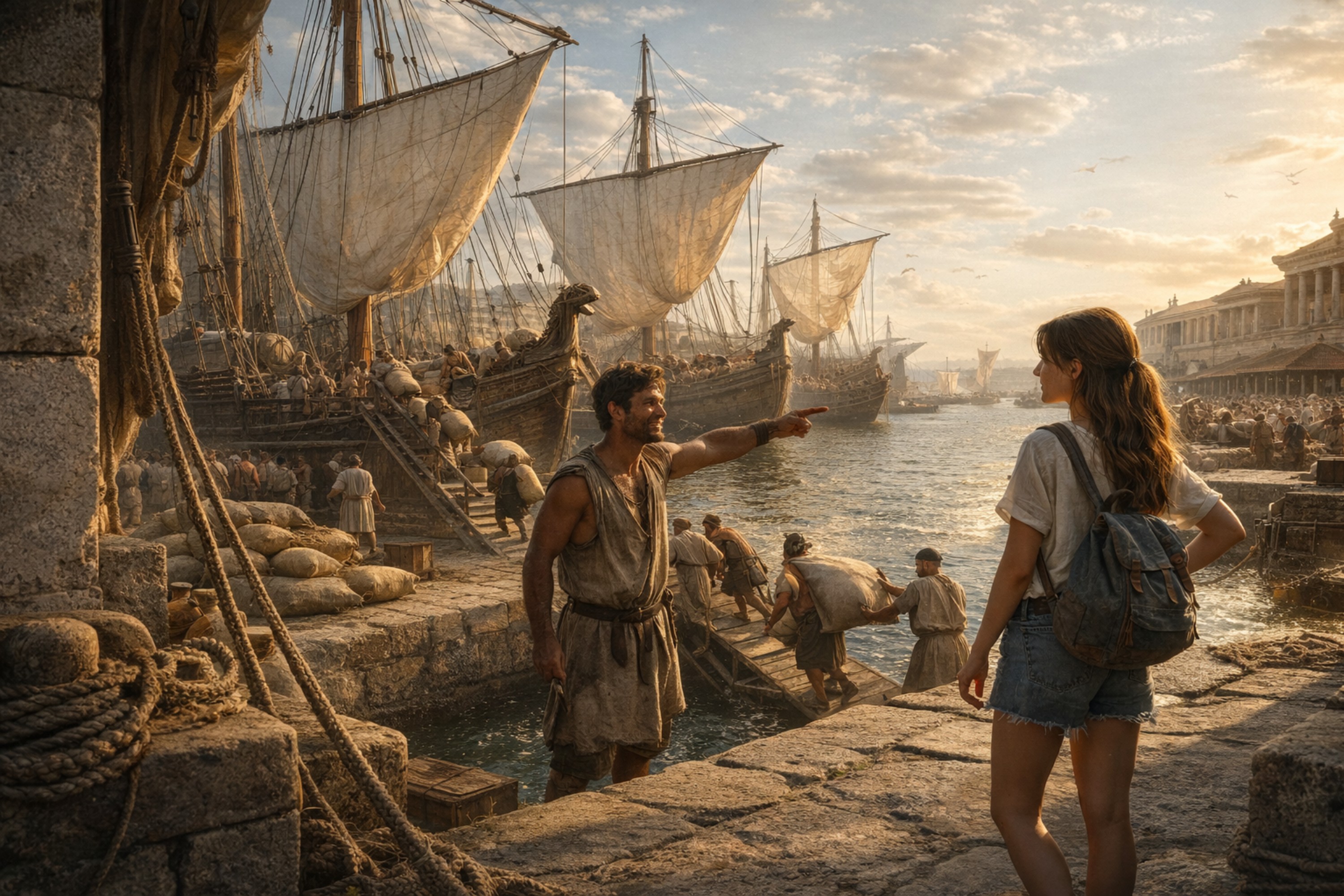 Römischer Hafen – Ostia